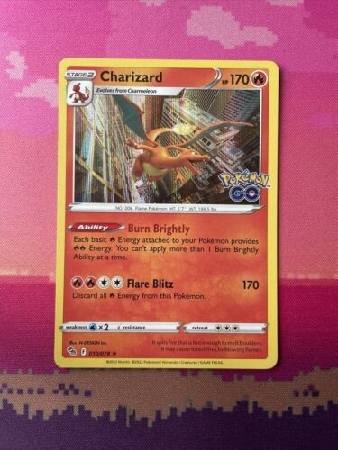 Pokemon card charizard - pokemon,