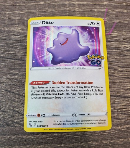 Ditto 053 078 holo rare - nm, -holo