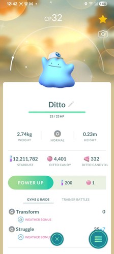 Cappello costume shiny ditto - cappello,