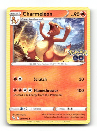 Charmeleon 009 078 uncommon - 009/078,