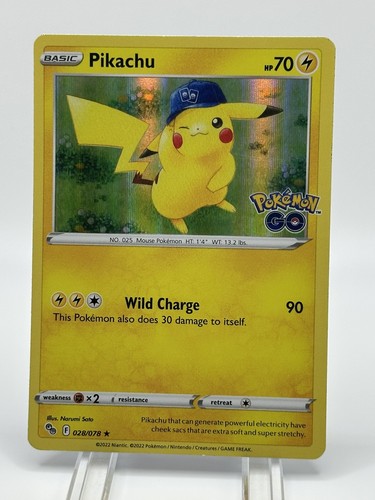 Pokémon pikachu 028 078 - pikachu, 028/078