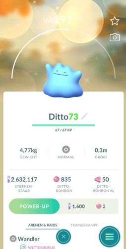 Pokemon trade 132 - go,