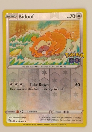 Bidoof - , ditto)