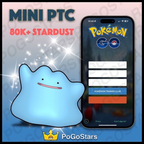 Pokémon ptc shiny ditto - ptc, go