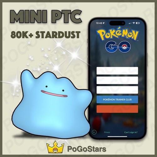 Pokémon ptc shiny ditto - go,