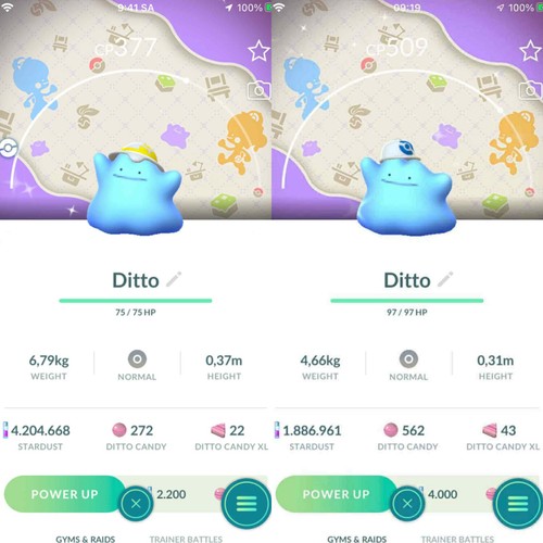 Pokemon shiny ditto - shiny, wearing