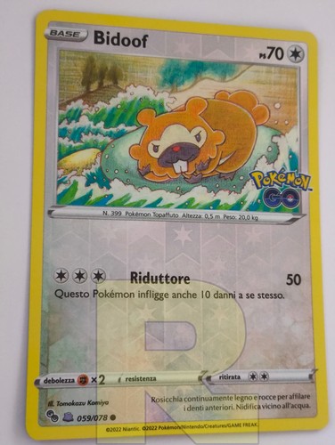 Ditto pokemon go - (bidoof),