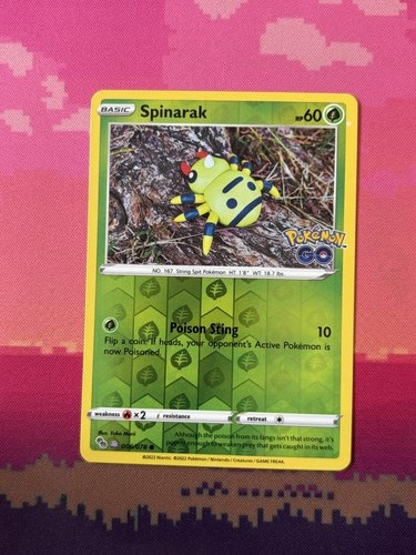 Pokemon card spinarak - pokemon,
