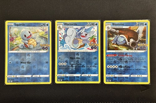 Squirtle/Wartortle/Blastoise