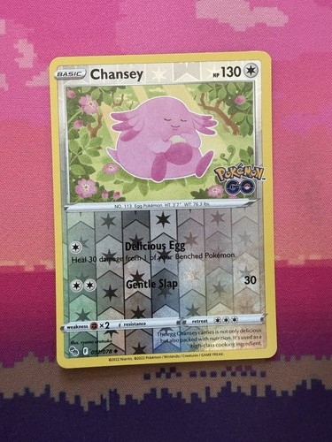 Pokemon card chansey - pokemon,