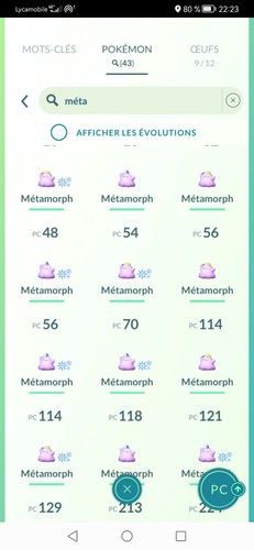 Pokémon métamorph ditto - pokémon, go