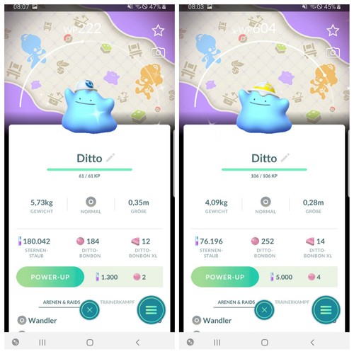 Pokemon shiny ditto - ditto, sfondo