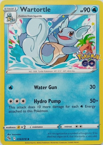 016 078 wartortle - 016/078, |