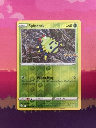 Pokemon card spinarak - pokemon,