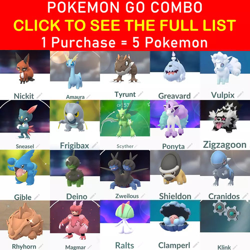 Pokemon combo bundle 1 - combo,