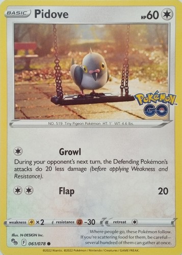 061 078 pidove common - 061/078, |