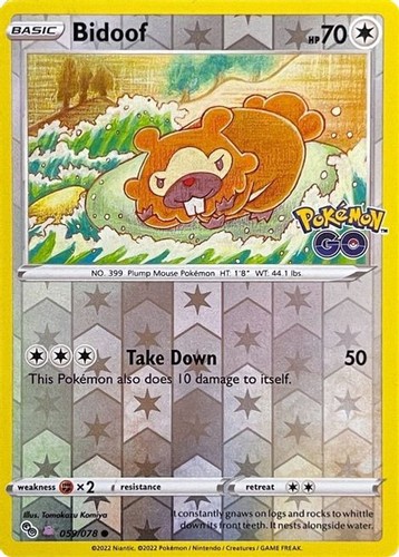 Ditto 059 078 - ditto, (bidoof)