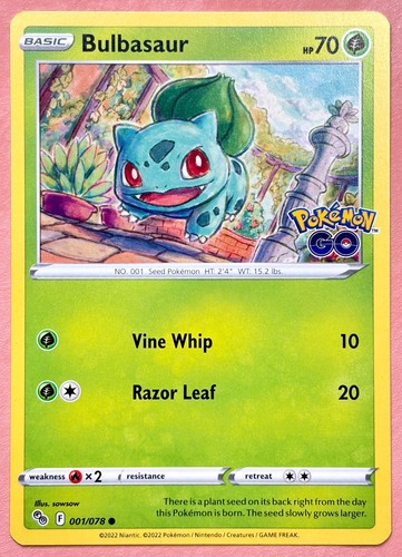 Bulbasaur oddish carte - &,