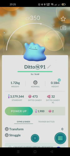 Shiny ditto pokemon go - ditto, tr@de